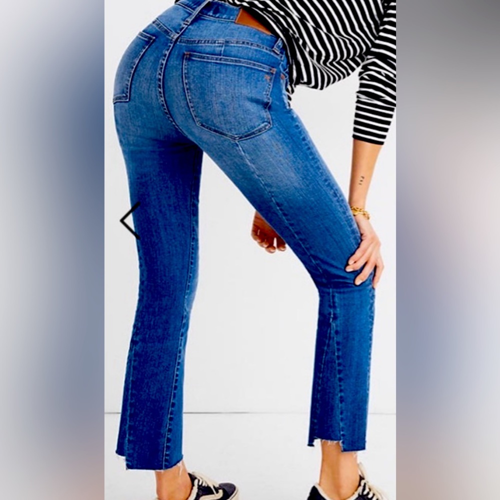 Madewell Cali Demi Boot Jeans - Kemper Wash